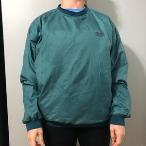 Dunbrooke lightweight rain wind shirt Jacket Green Large